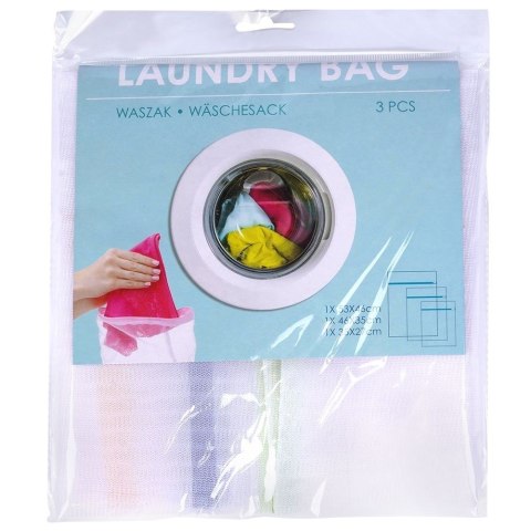 Siatka na pranie do prania bielizny ubrań 3 sztuki ULTRA CLEAN 531705