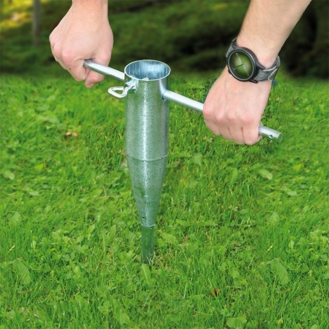 Stojak do parasola ogrodowego wkręcany metalowy 57cm REDCLIFFS 339336
