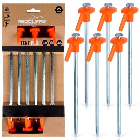 Śledzie do namiotu 21cm 6 szt. REDCLIFFS 489302