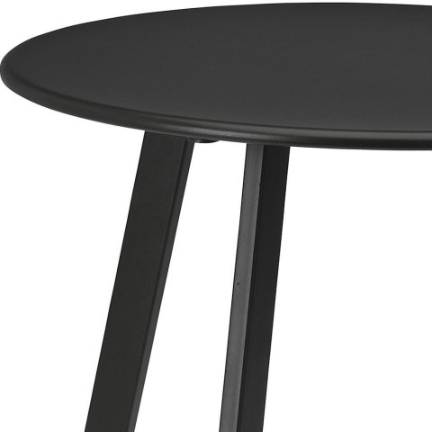 Stolik balkonowy metalowy szary okrągły 50x45cm AMBIANCE 569047