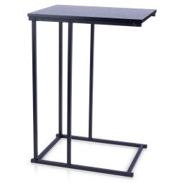 Stolik kawowy metalowy czarny boczny 40x26x58cm TRENDS4YOU 569682