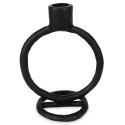 Świecznik aluminiowy czarny 15cm HOME STYLING COLLECTION 569532