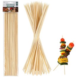 Szpikulce do szaszłyków mięsa patyczki bambusowe 40cm 50 sztuk EXCELLENT HOUSEWARE 489139