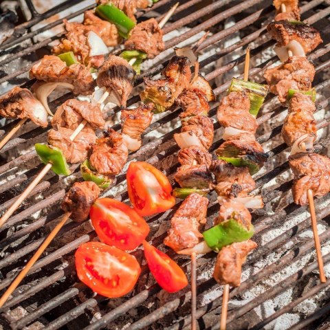 Szpikulce do szaszłyków mięsa patyczki bambusowe 40cm 50 sztuk EXCELLENT HOUSEWARE 489139