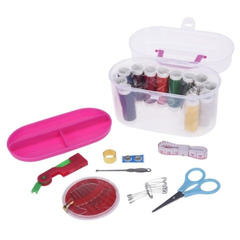 Zestaw krawiecki do szycia z pojemnikiem 50-ele EXCELLENT HOUSEWARE 154020