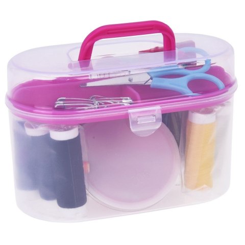 Zestaw krawiecki do szycia z pojemnikiem 50-ele EXCELLENT HOUSEWARE 154020