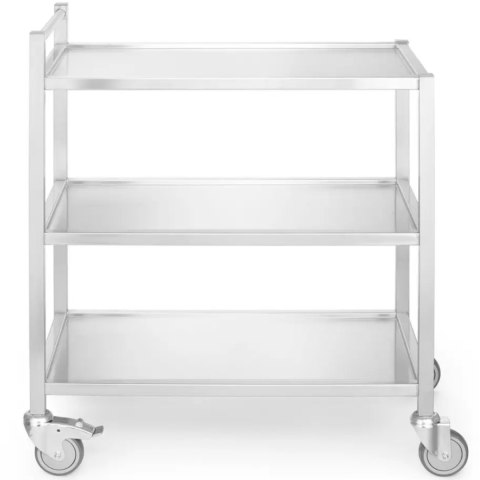 Wózek cateringowy kelnerski spawany mobilny 3-półkowy do 240 kg - Hendi 810224