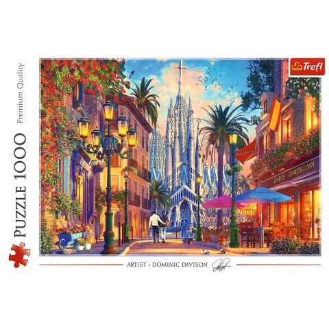 Puzzle - 1000 - Barcelona - Hiszpania - Trefl 10793