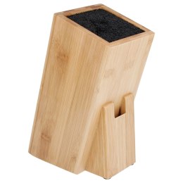 Bambusowy stojak na noże kuchenne blok organizer pojemnik do noży BRUNBESTE BB-3164
