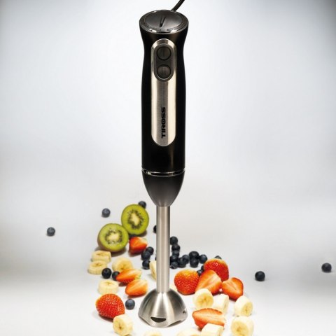 Blender rozdrabniacz ręczny 600W, czarny, TIROSS TS-1377