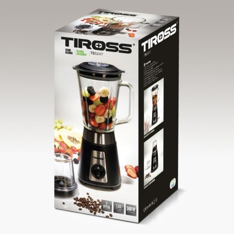 Blender rozdrabniacz wielofunkcyjny 500W, 1.5L, TIROSS TS-5247
