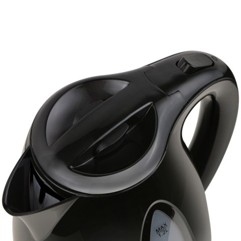 Czajnik elektryczny 1,2 L, czarny, szybkie gotowanie, KLAUSBERG KB-9001