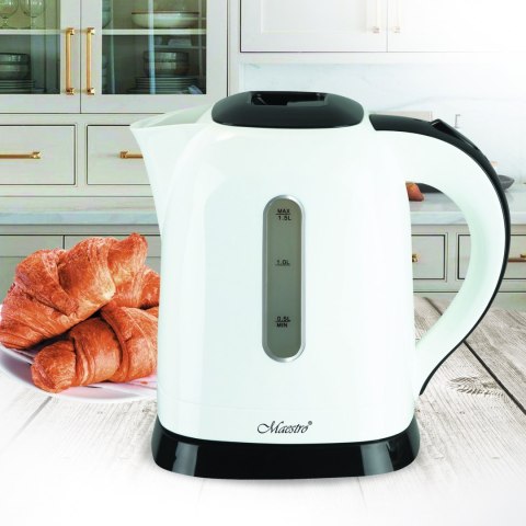 Czajnik elektryczny 1.5L 2200W biały MAESTRO MR-034-WHITE