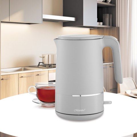 Czajnik elektryczny 1.7L 1800W szary MAESTRO MR-037-GREY