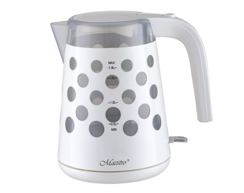 Czajnik elektryczny 1.7L 2200W biały MAESTRO MR-045-WHITE