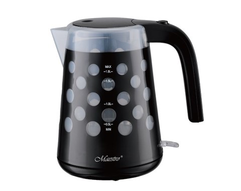 Czajnik elektryczny 1.7L 2200W czarny MAESTRO MR-045-BLACK