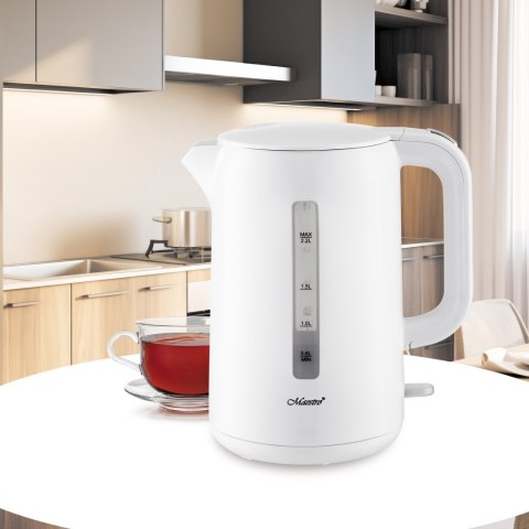 Czajnik elektryczny 2.2L 2200W biały MAESTRO MR-022-WHITE