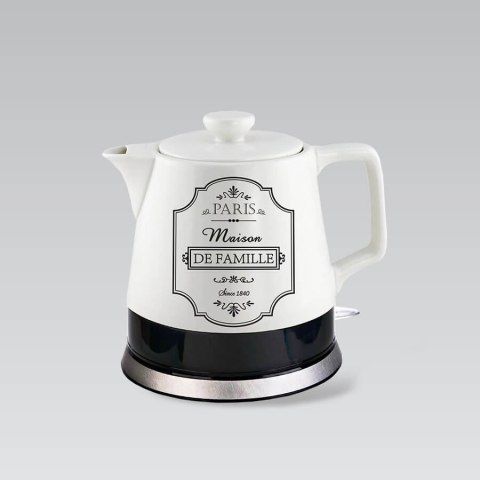 Czajnik elektryczny ceramiczny PARIS MAISON mały 1.0L 1200W MAESTRO MR-072