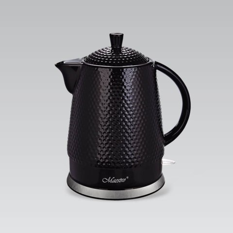 Czajnik elektryczny ceramiczny czarny 1.5L 1500W MAESTRO MR-069-BLACK