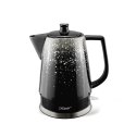 Czajnik elektryczny ceramiczny czarny srebrny 1.5L 1500W MAESTRO MR-074-SILVER