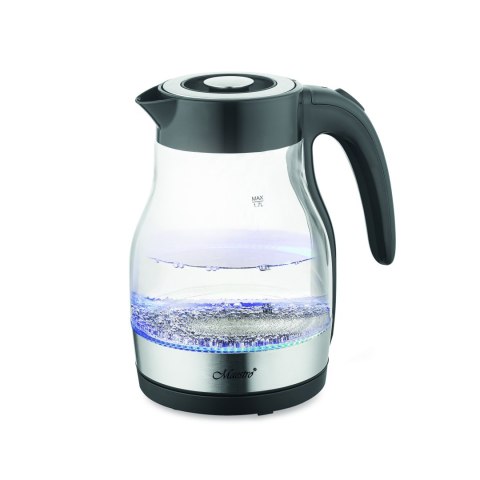 Czajnik elektryczny szklany 1.7L 2200W czarny MAESTRO MR-061-BLACK