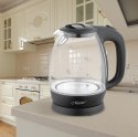 Czajnik elektryczny szklany 1.7L 2200W czarny MAESTRO MR-063-BLACK