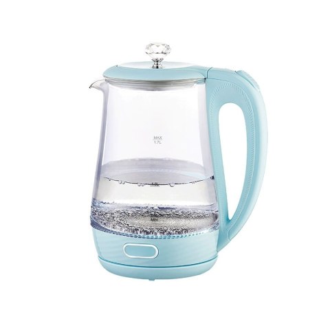 Czajnik elektryczny szklany 1.7L 2200W niebieski MAESTRO MR-052-BLUE