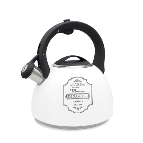 Czajnik stalowy z gwizdkiem na gaz indukcję 2.5L Paris Maison MAESTRO MR-1324