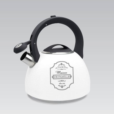 Czajnik stalowy z gwizdkiem na gaz indukcję 2.5L Paris Maison MAESTRO MR-1324
