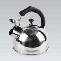 Czajnik stalowy z gwizdkiem na gaz indukcję 3.0L MAESTRO czarny uchwyt MR-1308-BLACK