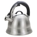 Czajnik stalowy z gwizdkiem na gaz indukcję 3L srebrny MAESTRO MR-1320
