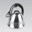 Czajnik stalowy z gwizdkiem na gaz indukcję 3L srebrny MAESTRO MR-1320