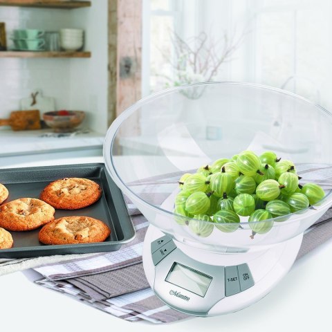 Elektroniczna waga kuchenna z misą miską do kuchni MAESTRO MR-1801