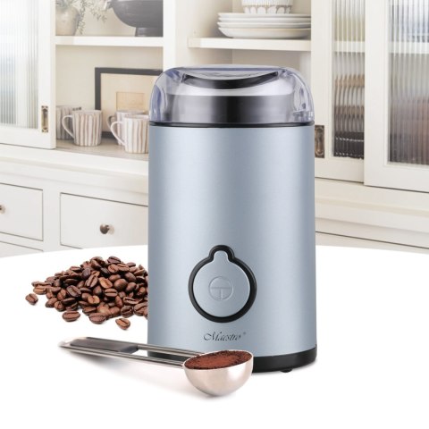 Elektryczny młynek do mielenia kawy 50g 150W szary MAESTRO MR-452-GREY