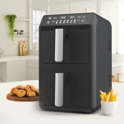 Frytownica beztłuszczowa dwukomorowa frytkownica pionowa 2400W 5 + 5L MAESTRO MR-761
