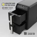Frytownica beztłuszczowa dwukomorowa frytkownica pionowa 2400W 5 + 5L MAESTRO MR-761
