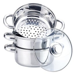 Garnek do gotowania na parze garnki 20cm 3.0L parowar MAESTRO MR-2900-20