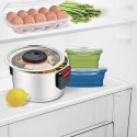 Garnek stalowy z pokrywką na indukcję gaz 24cm 5.5L MAESTRO MR-3530-24