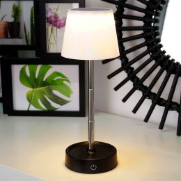 Lampa stołowa lampka LED biała bezprzewodowa 11-29.5cm AMBIANCE 568103