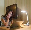 Lampka biurkowa nocna LCD LED do czytania książki nauki dotykowa TIROSS TS-2242