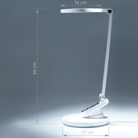 Lampka biurkowa nocna LCD LED do czytania książki nauki dotykowa TIROSS TS-2242
