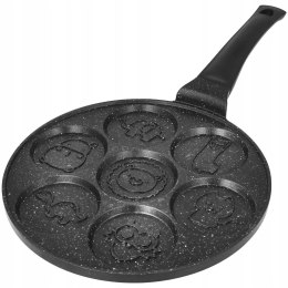 Patelnia do Naleśników Jajek i placków 26cm Nieprzywierająca Zwierzątka BRUNBESTE BB-1977