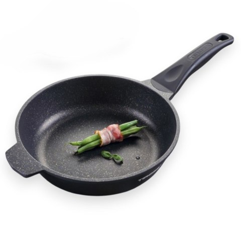 Patelnia marmurowa 24cm na gaz INDUKCJA nieprzywierająca TIROSS TS-1237-1