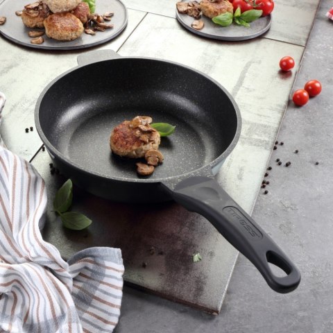 Patelnia marmurowa 26cm na gaz INDUKCJA nieprzywierająca TIROSS TS-1239-1