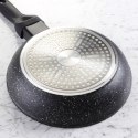 Patelnia marmurowa z pokrywką 26cm na gaz INDUKCJA nieprzywierająca TIROSS TS-1255P
