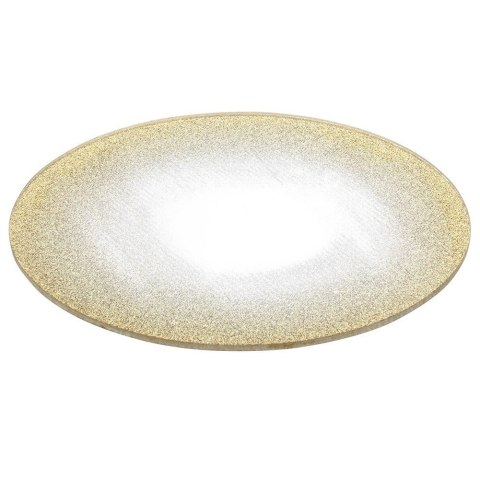 Podstawka pod kompozycje dekoracyjne świece szklana lustrzana brokatowa 15cm VILDE 568085