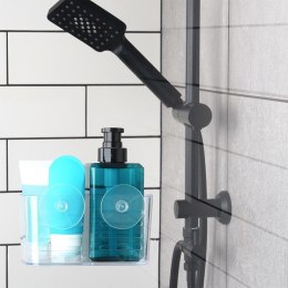 Półka pod prysznic do łazienki łazienkowa na przyssawki 15.5x8x8.2cm BATHROOM SOLUTIONS 567003