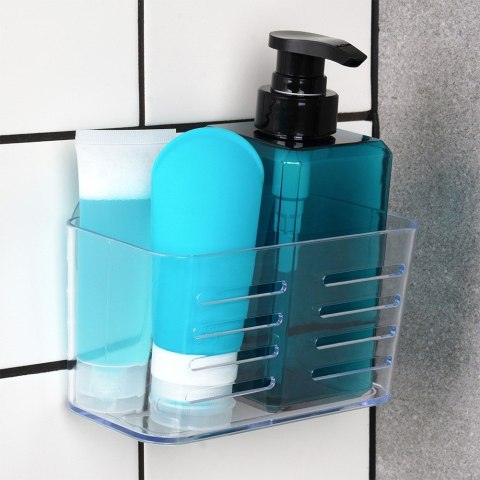 Półka pod prysznic do łazienki łazienkowa na przyssawki 15.5x8x8.2cm BATHROOM SOLUTIONS 567003