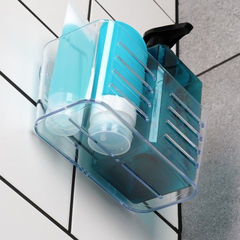 Półka pod prysznic do łazienki łazienkowa na przyssawki 15.5x8x8.2cm BATHROOM SOLUTIONS 567003