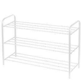Półka regał stojak na buty 80cm x 26cm x 52cm biała BRUNBESTE BB-3553